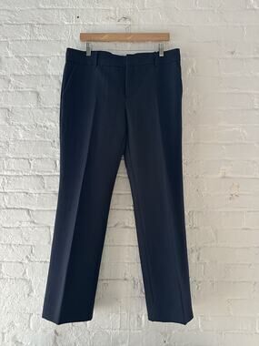 Marni Pleated Straight Leg Mohair/Wool Trousers
